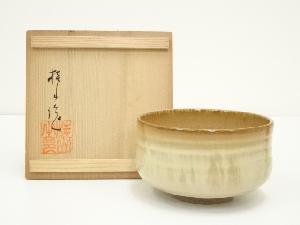 桂山窯造　窯変茶碗（共箱）